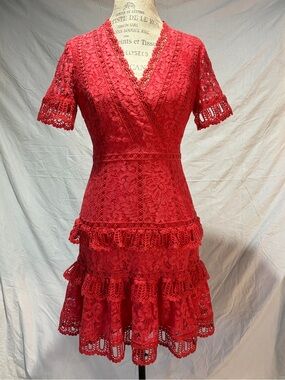 white christmas dresses Whisper Ruth Square Neck Dress
